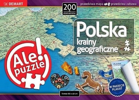 Picture of Demart Puzzle - Polska Krainy geograficzne