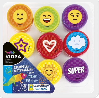 Picture of Derform STEMPLE MOTYWACYJNE 9EL DERF KIDEA WB