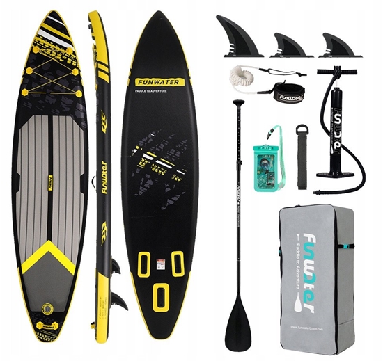 Picture of Deska do Pywania Sup Paddleboard Zestaw 7w1 KUBISPORT 350 x 84 x 15 cm