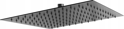 Picture of Deszczownica Ferro SLIM gowica talerzowa deszczowni kwadratowa 30cm, czarny
