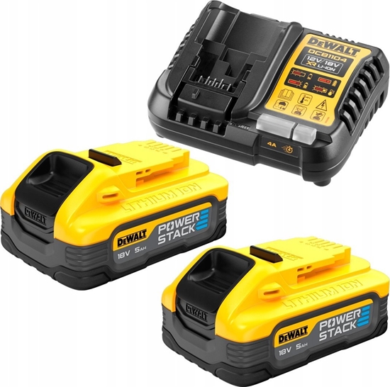 Изображение Dewalt DEWALT ADOWARKA DCB1104 +2x5,0Ah POWERSTACK DCB1104H2