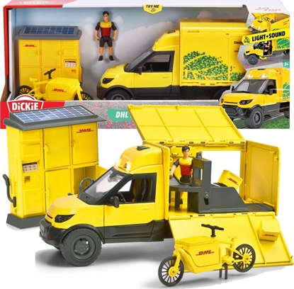 Изображение Dickie CITY Zestaw z pojazdem DHL 25cm