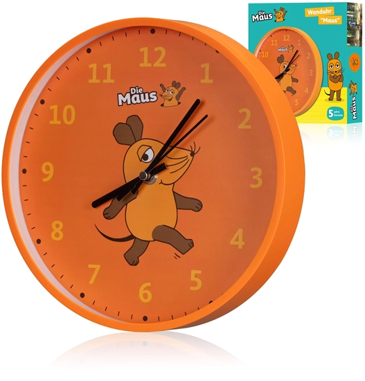 Picture of DieMaus Wall Clock for Kids DieMaus