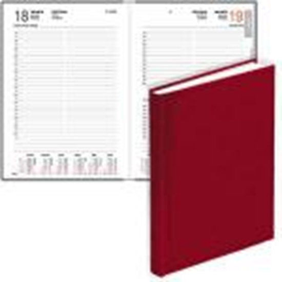 Picture of Dienasgrāmata Manager sarkana 2025g.BALTS