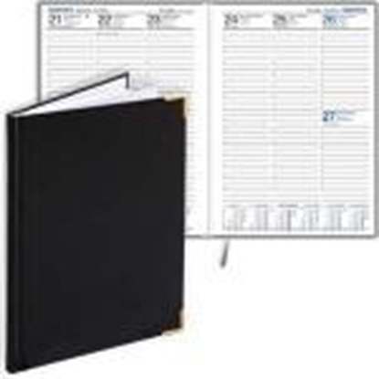 Attēls no Dienasgrāmata PRESTIGE melna 2025g. BALTS