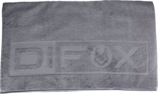 Picture of Difox towel 80 x 180 cm 100 % cotton    grey