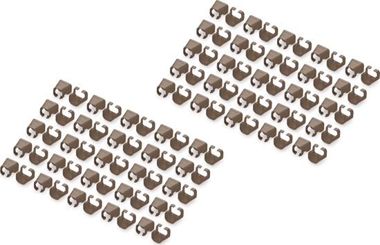 Picture of Digitus Color clips for Patch cable - Brown