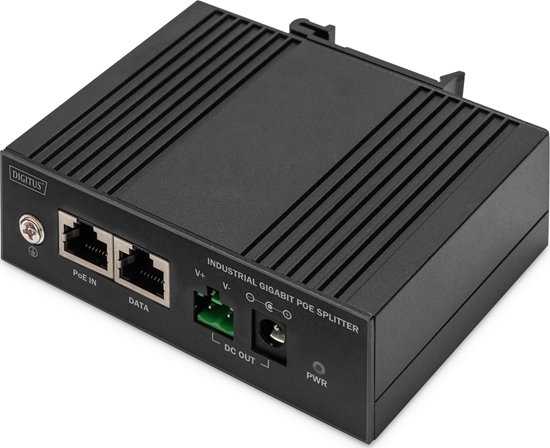 Picture of Digitus Gigabit Ethernet PoE Splitter, Industrial, 60W
