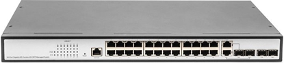 Picture of Digitus 24-Port Gigabit Switch, 19 Inch, Managed, 2 Uplinks