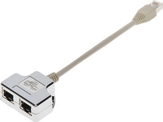 Picture of Digitus ADAPTER AD-UTP 2x RJ45 / 1x RJ45