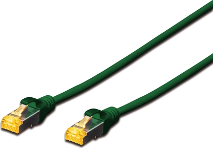 Изображение Digitus Assmann / Digitus CAT 6A S-FTP PATCH C. LSOH. CU CAT 6A S-FTP Patch Cable, LSOH, Cu, AWG 26/7, Length 10m, color green Length 10m, color green (DK-1644- A-100 / G)