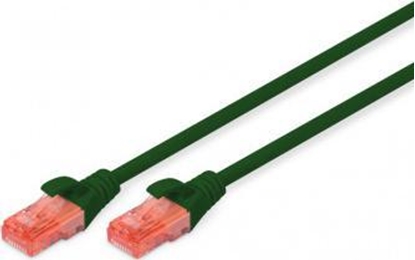 Изображение Digitus Assmann DIGITUS CAT 6 U/UTP PATCH CABLE/AWG 26/7 GREEN 0.25M