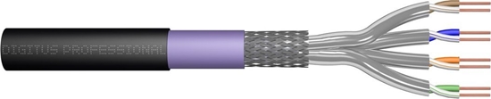 Picture of Digitus Cat.7 S/FTP burial installation cable, 500 m, simplex, PE
