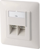 Picture of Digitus CAT 5e, Class D, wall outlet, flush mount