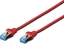 Изображение Digitus DIGITUS Ecoline - Patch Cable - RJ-45 (M) - RJ-45 (M) - 2.0m - SFTP - CAT 5e - Red (DK-1532-020 / R)