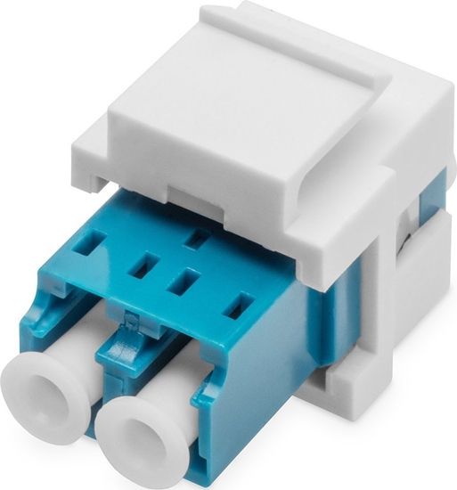 Picture of Digitus Fiber optic LC/LC duplex coupler, Singlemode, Keystone module