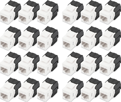Изображение Digitus CAT 6 Keystone Jack, unshielded - 24 pieces