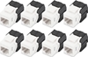 Изображение Digitus CAT 6 Keystone Jack, unshielded - 8 pieces