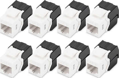 Изображение Digitus CAT 6 Keystone Jack, unshielded - 8 pieces