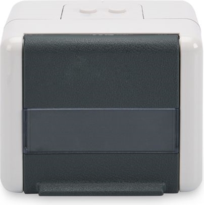 Изображение Diverse Outdoor Surface Mount Box for Keystone Modules, IP44 surface mount with hinged lid