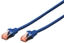 Attēls no Digitus DIGITUS Professional - Patch- Cable - RJ- 45 (M) to RJ- 45 (M) - 5,0m - SFTP, PiMF - CAT 6e - IEEE 802,3 - shaped - without Haken - blue (pack with 10) (DK- 1644- 050- B- 10)