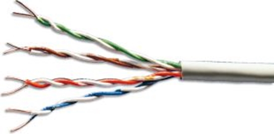 Picture of Digitus Kabel UTP kat.5E drut AWG 24/1 szara r.100 m (DK-1511-V-1 / A-DK-1511-V-1)