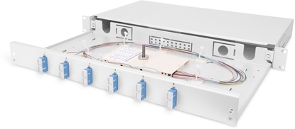 Изображение Digitus Fiber Optic Splice Box, Equipped, SC, OS2