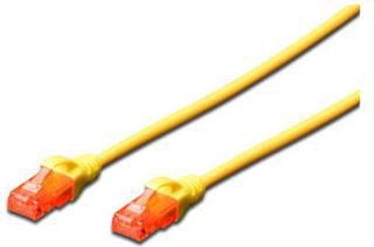 Изображение Digitus Patch cord | CAT 6 U-UTP | AWG 26/7 | Cable length: 2 m | Yellow