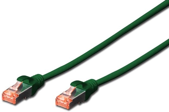 Picture of Digitus Patchcord CAT6, S-FTP, 0.25m, zielony, 10 sztuk (DK-1644-0025-G-10)