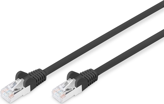 Picture of Digitus Patchkabel, CAT6, RJ45 St/St, 10.0m, S-FTP, AWG 27/7, LSZH, sw