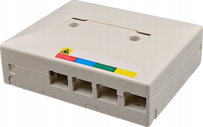 Изображение Digitus FTTX enclosure, empty for 4 x SC SX, LC DX couplers