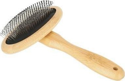 Attēls no Dingo DINGO SZCZOTKA BAMBUSOWA OWALNA S         d.17,3/szer. 8,8cm