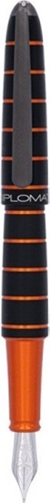 Picture of Diplomat Pióro wieczne DIPLOMAT Elox, B, czarne/pomaraczowe