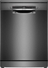 Picture of Dishwasher | SMS4EMC06E | Free standing | Width 60 cm | Number of place settings 14 | Number of programs 6 | Energy efficiency class B | Display | AquaStop function | Black inox