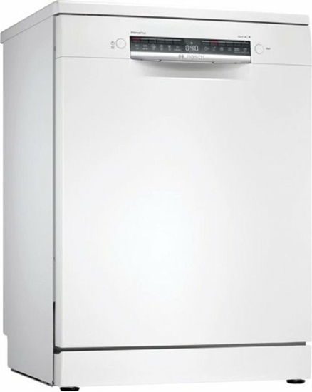 Picture of Dishwasher | SMS4EMW06E | Free standing | Width 60 cm | Number of place settings 14 | Number of programs 6 | Energy efficiency class B | Display | AquaStop function | White