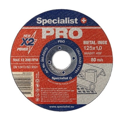 Picture of Disks metālam Specialist+ Pro 125x1x22mm