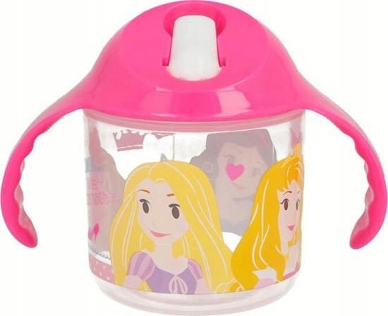 Picture of Disney Kubek niekapek Princess 250ml przezroczysty