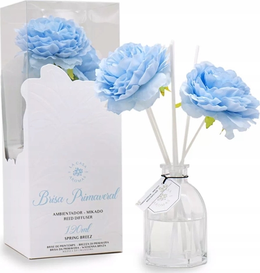 Picture of Dyfuzor zapachowy LA CASA DE LOS AROMAS_Flower patyczki zapachowe w formie kwiatu Wiosenna Bryza 120ml