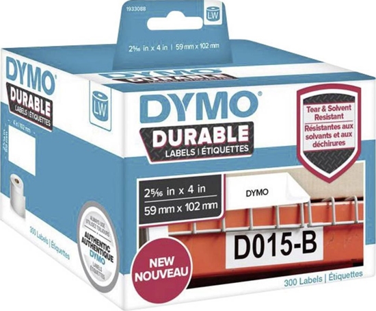 Изображение Dymo DYMO Etiketten Kunststoff weiß