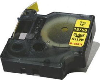 Picture of Dymo ETYKIETA RHINO 12mmx3,5m ZOLTA NYLONOWA S0718080