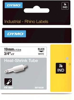 Picture of Dymo rurka termokurczliwa biaa 19mm S0718330/18057