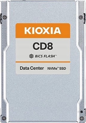 Picture of Dysk serwerowy Kioxia CD8-R 7.68TB 2.5'' PCI-E x4 Gen 4 NVMe  (KCD8XRUG7T68)