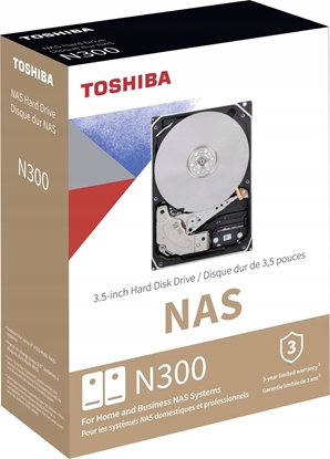 Изображение Dysk serwerowy Toshiba N300 8TB 3.5'' SATA III (6 Gb/s)  (HDWG780EZSTA)