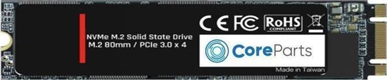 Изображение Dysk SSD CoreParts 512GB M.2 2280 SATA III (CPSSD-M.2SATA-512GB)
