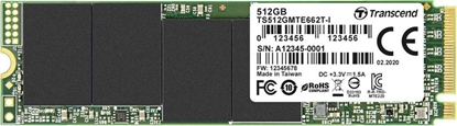 Picture of Dysk SSD Transcend MTE662T2 512GB M.2 2280 PCI-E x4 Gen3 NVMe (TS512GMTE662T)