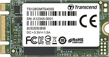 Picture of Dysk SSD Transcend MTS400 128GB M.2 2242 SATA III (TS128GMTS400S)
