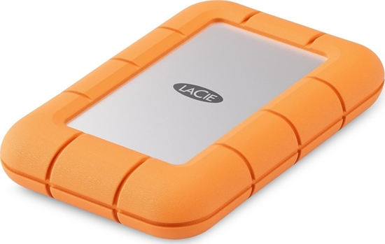 Изображение Dysk zewntrzny SSD LaCie Rugged Mini 4TB Srebrno-pomaraczowy (S55256308)