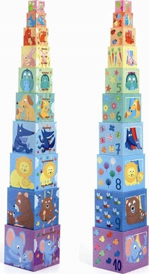 Picture of Djeco Djeco Kaladli piramid - Vaivorykt