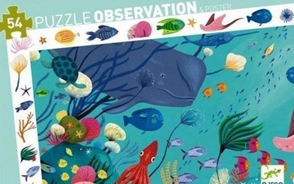 Picture of Djeco Puzzle Observation - Podwodny wiat (179005)