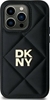 Picture of DKNY DKNY DKHCP14SPQDSLK iPhone 14 6.1" black/black Quilted Stack Logo
